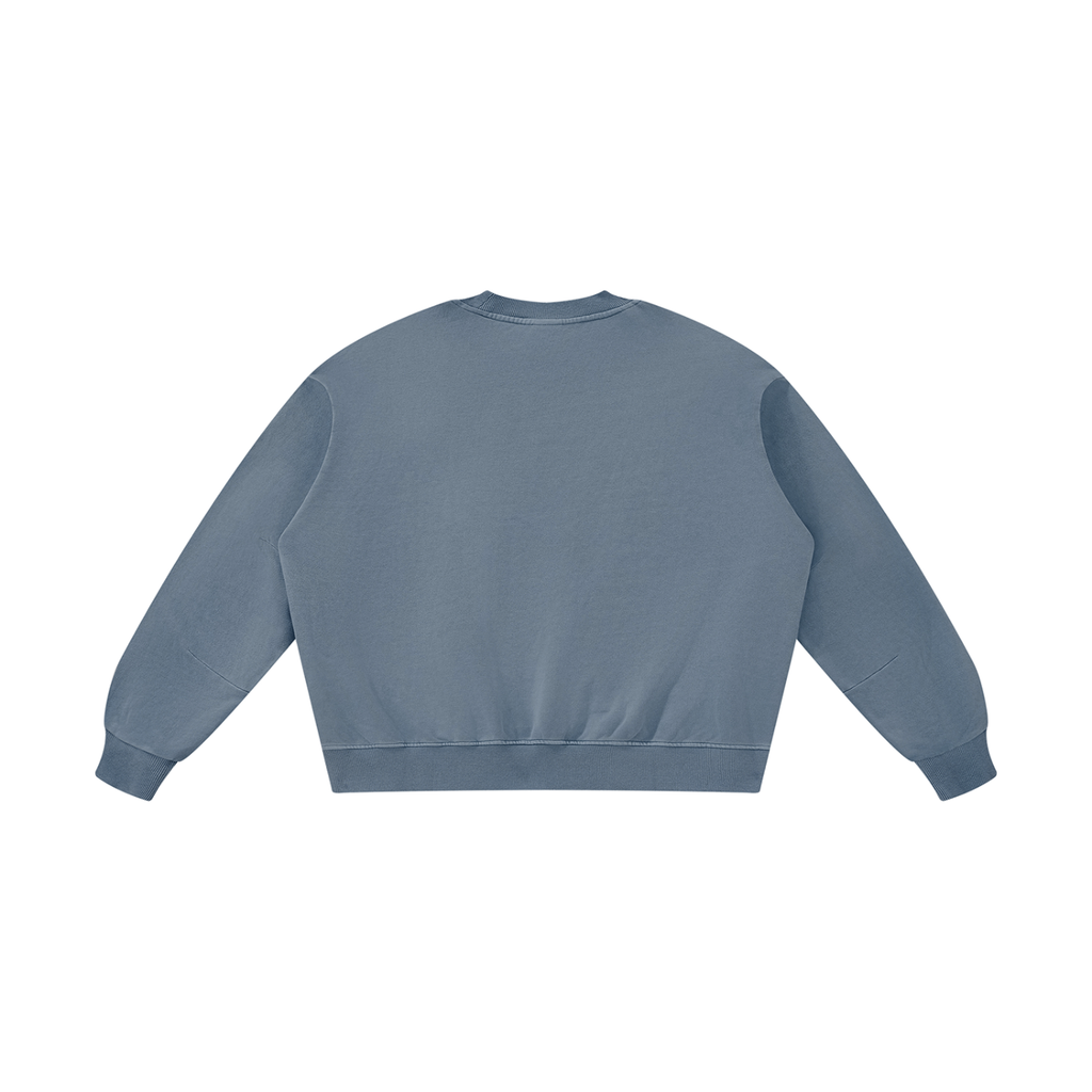 Unisex Boxy Vintage Washed Sweatshirt