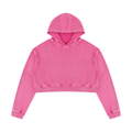 Women’s Mineral Washed Crop Hoodie