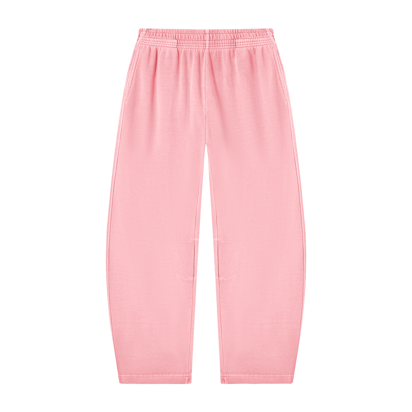 Unisex Vintage Washed Barrel Leg Sweatpants