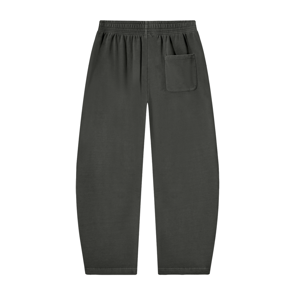Unisex Vintage Washed Barrel Leg Sweatpants